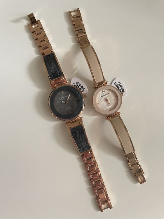 -45%$ Anne Klein часы с бриллиантом діаманти годинник жіночий diamond