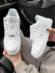 Білі кросівки найк аір форс, Nike Air Force 1 Low White,Nike Air Force