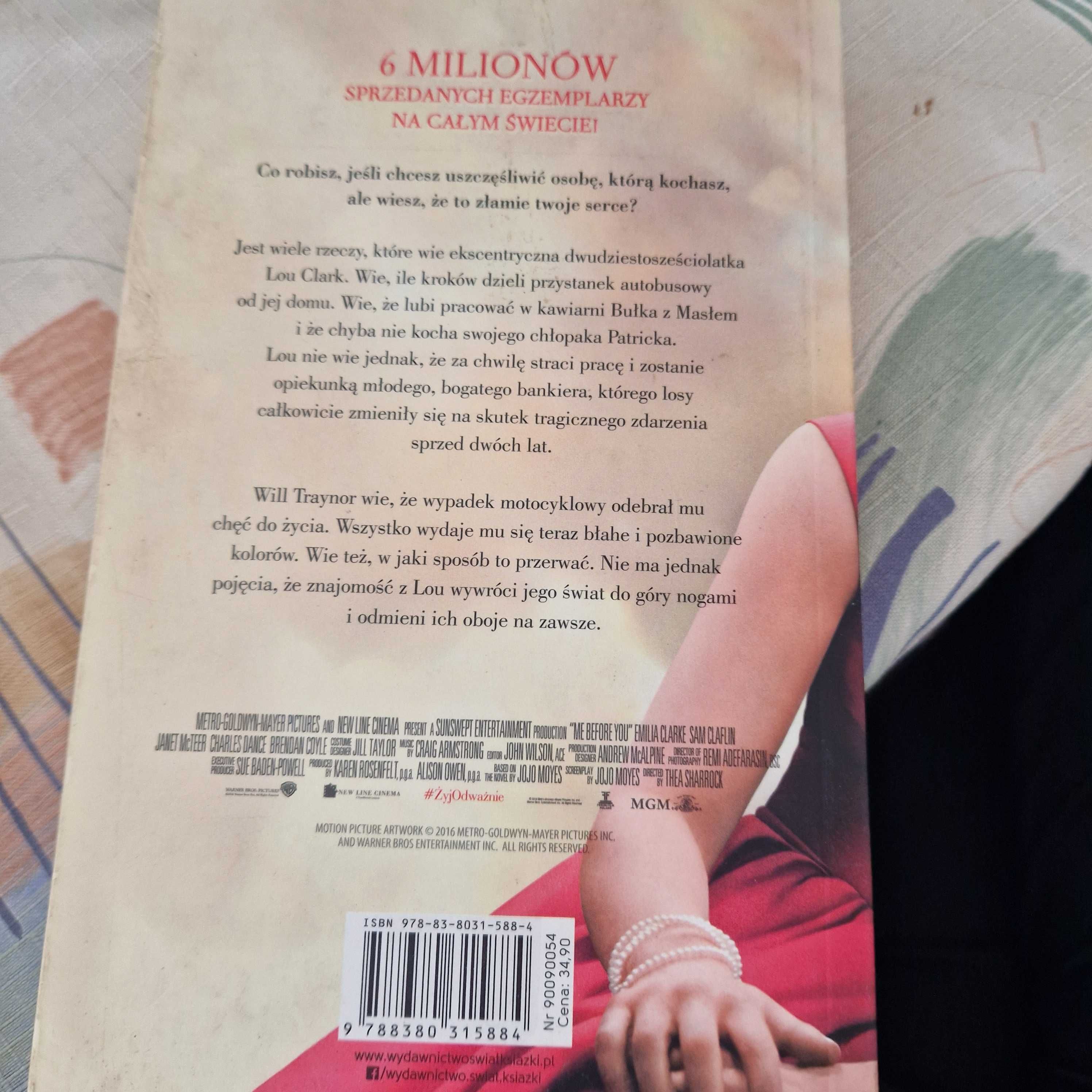 "Zanim sie pojawiłeś" Jojo Moyes