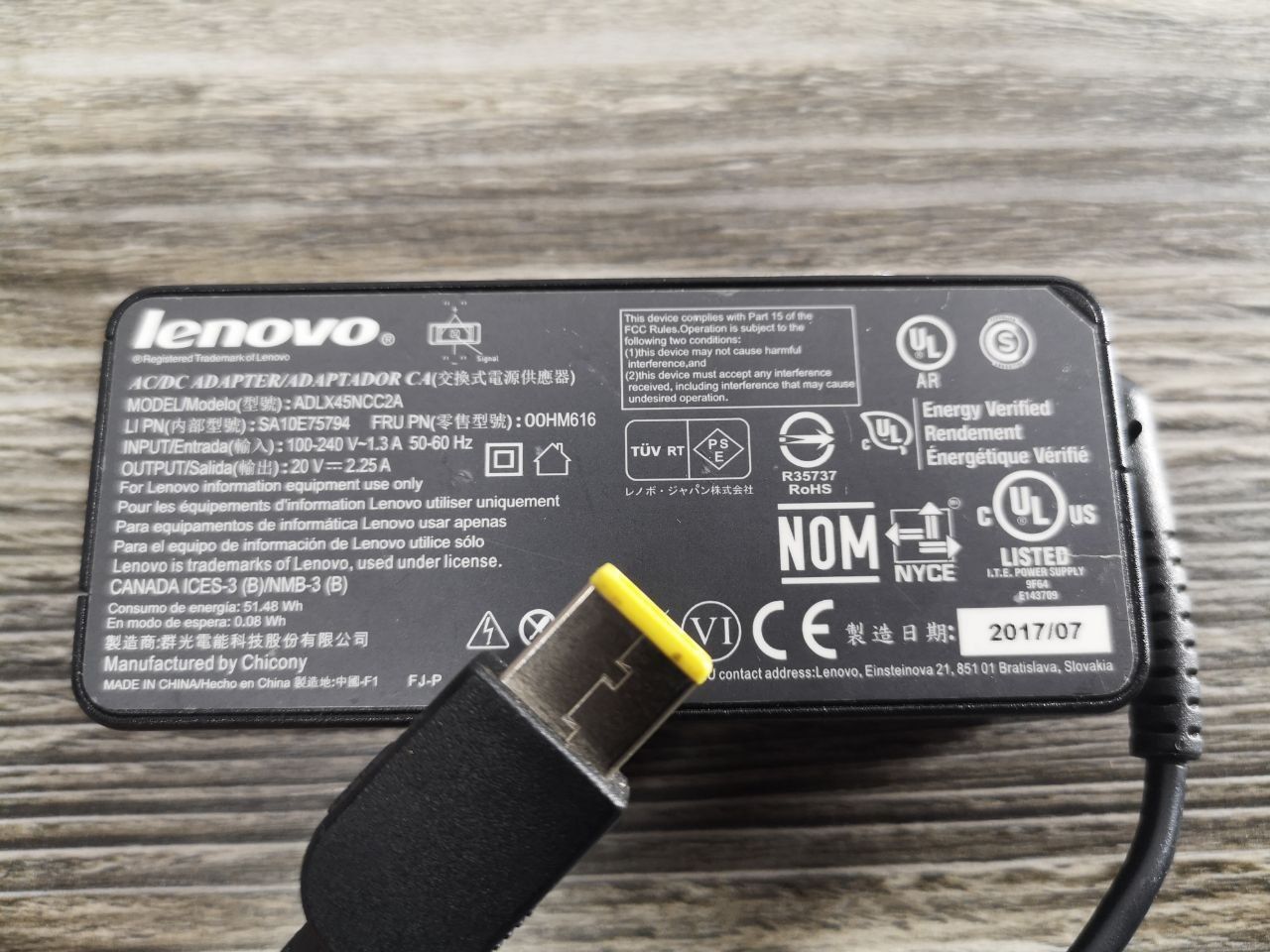 Lenovo USB+pin 45W 65W 90W Square 135W 230W зарядка леново ОРИГІНАЛ