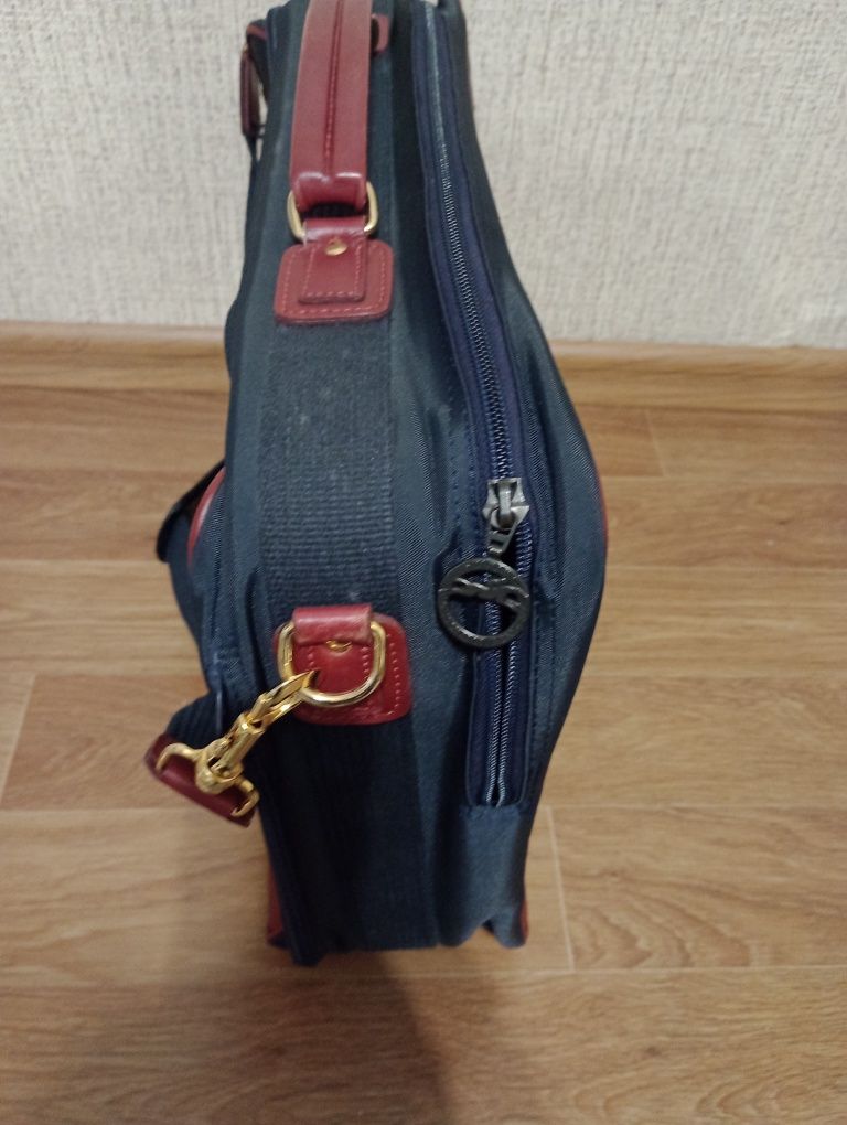 Сумка портфель через плечо longchamp