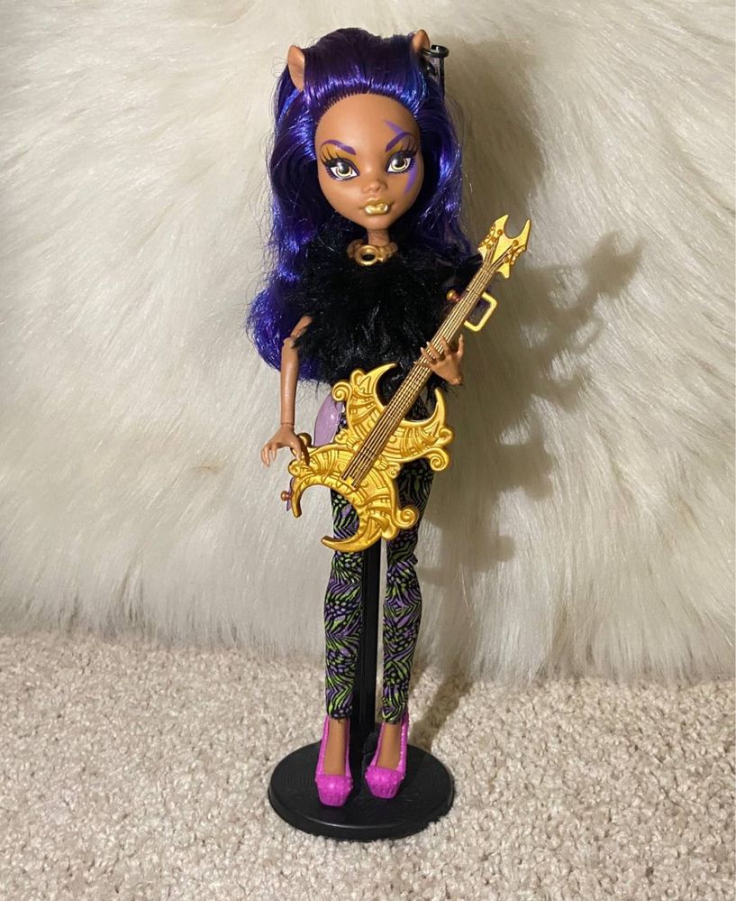 Клодін Вульф / monster high / Clawdeen Wolf Fierce Rockers
