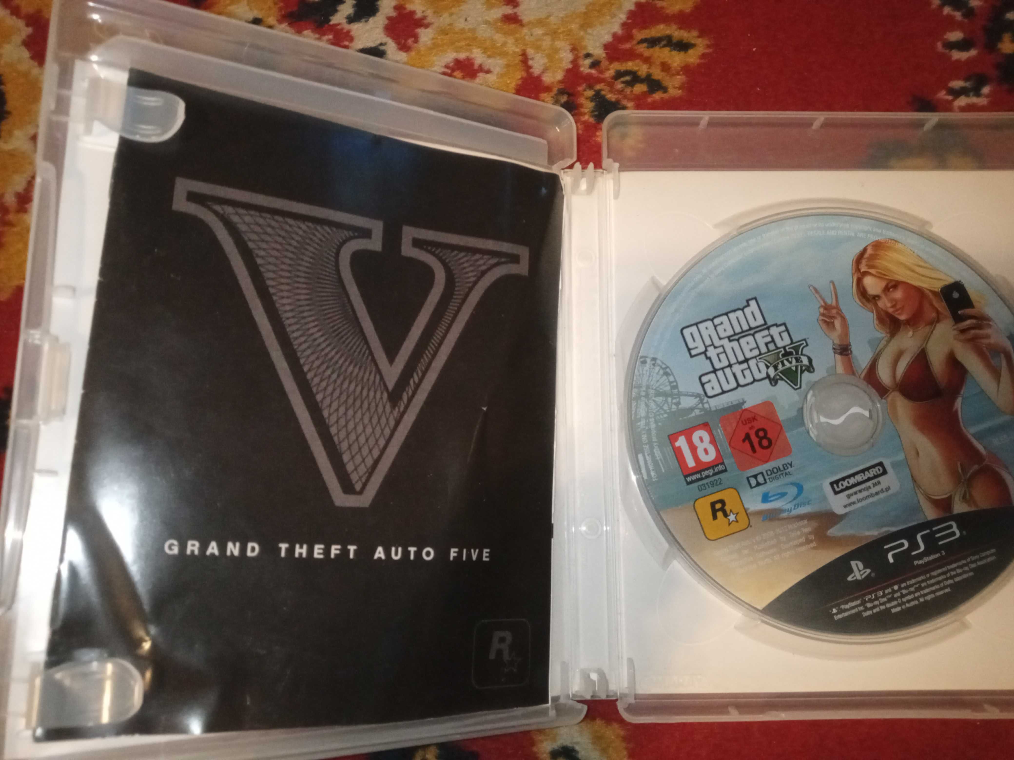 + GTA V + gra na PS3 w polskiej wersji Pl GTA 5