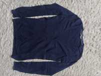 Sweter granatowy rozpinany