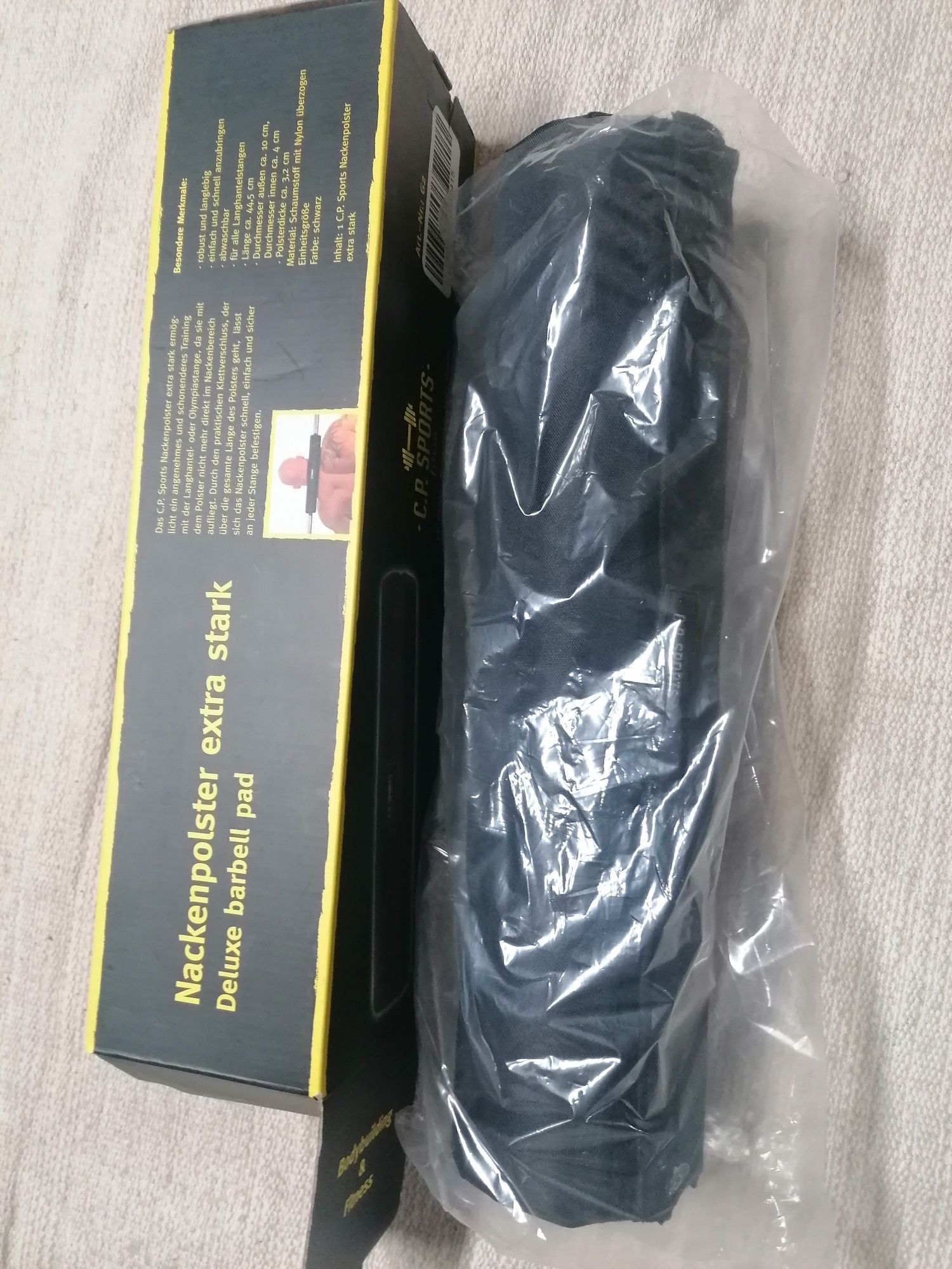 Almofada para barra olímpica