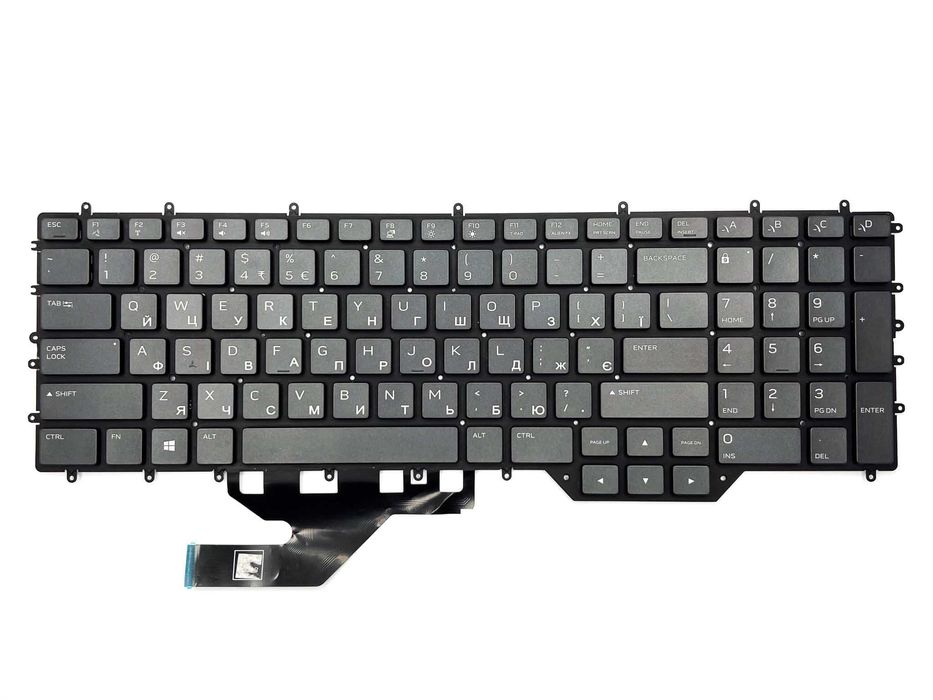 Клавіатура Dell Alienware M17 R2 2019, M17 R3 2020, Area 51m R2