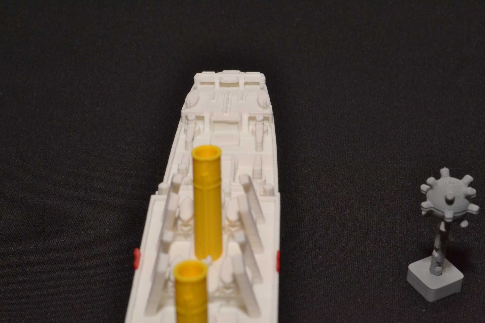 HMHS Britannic - 345mm + miny morskie - Druk 3D