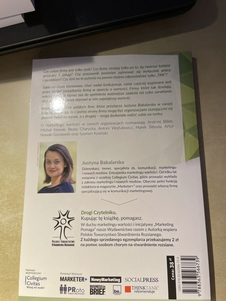 Marketing wartości - Justyna Bakalarska