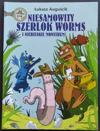 komiks Niesamowity Szerlok Worms i niebieskie monstrum. Tom 1