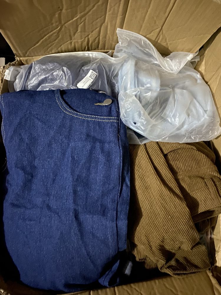 Box amaozn klasa A mix Odzież Duży box 30kg