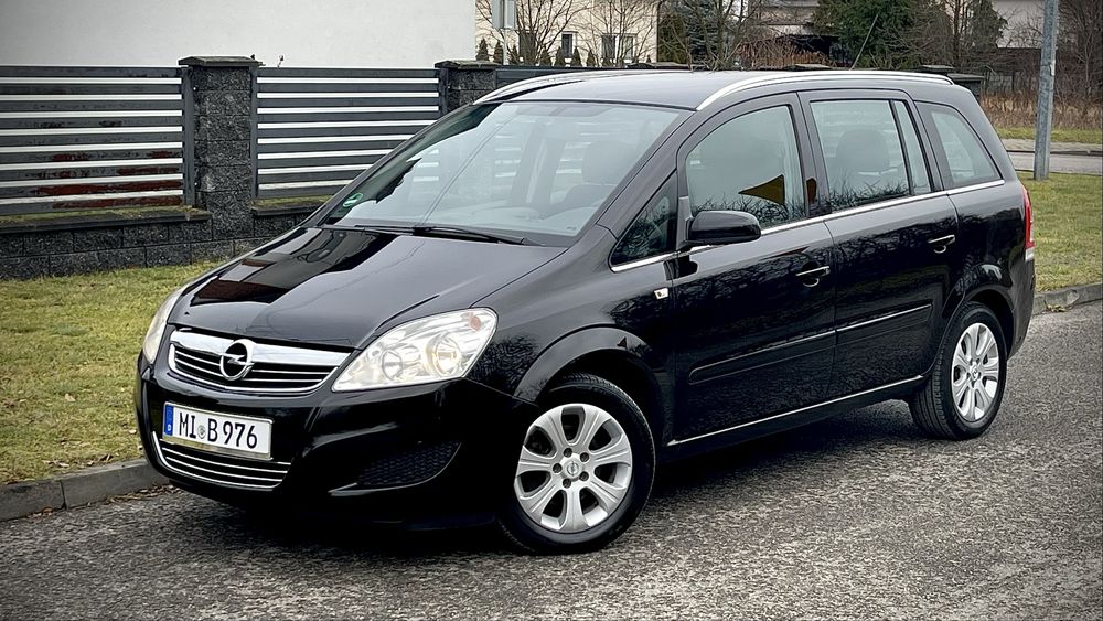 OPEL ZAFIRA B Lift 1.8 08r Alu Klima Hak 7-osobowy OPŁACONY z Niemiec