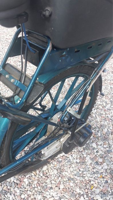 Rower z silnikiem spalinowym Sachs 301a doinwestowany