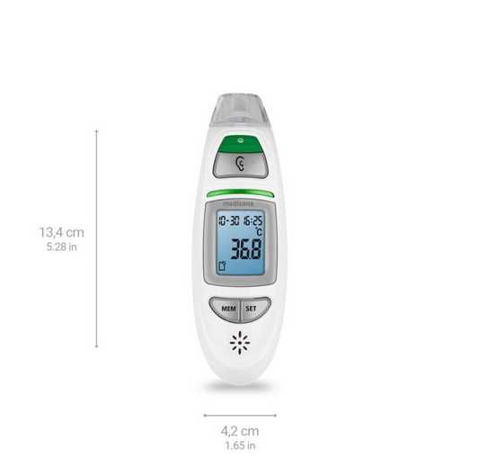 Medisana termometr cyfrowy wielofunkcyjny bezdotykowy na podczerwień