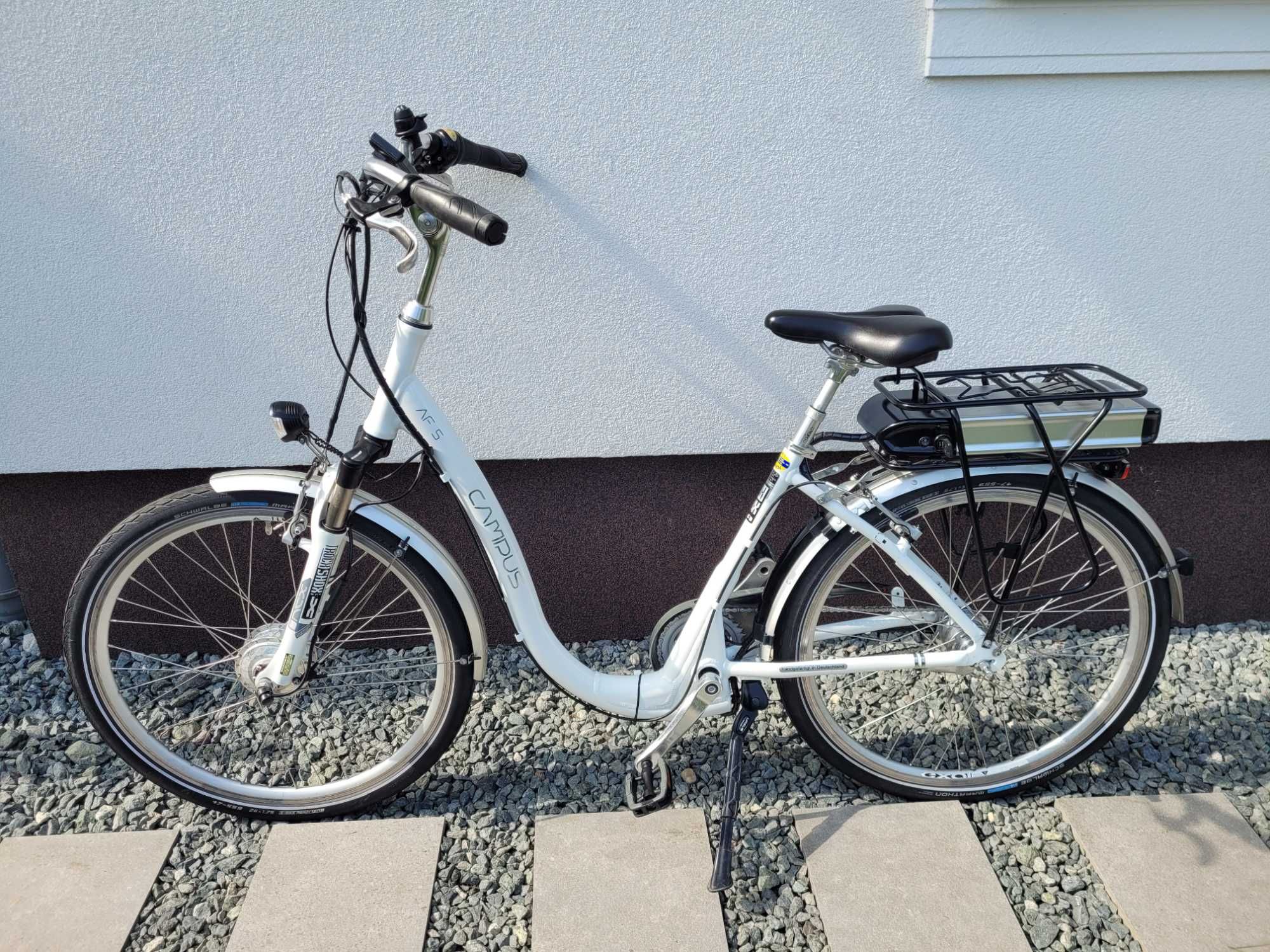 Rower damski elektryczny Campus AF 5 alu rama