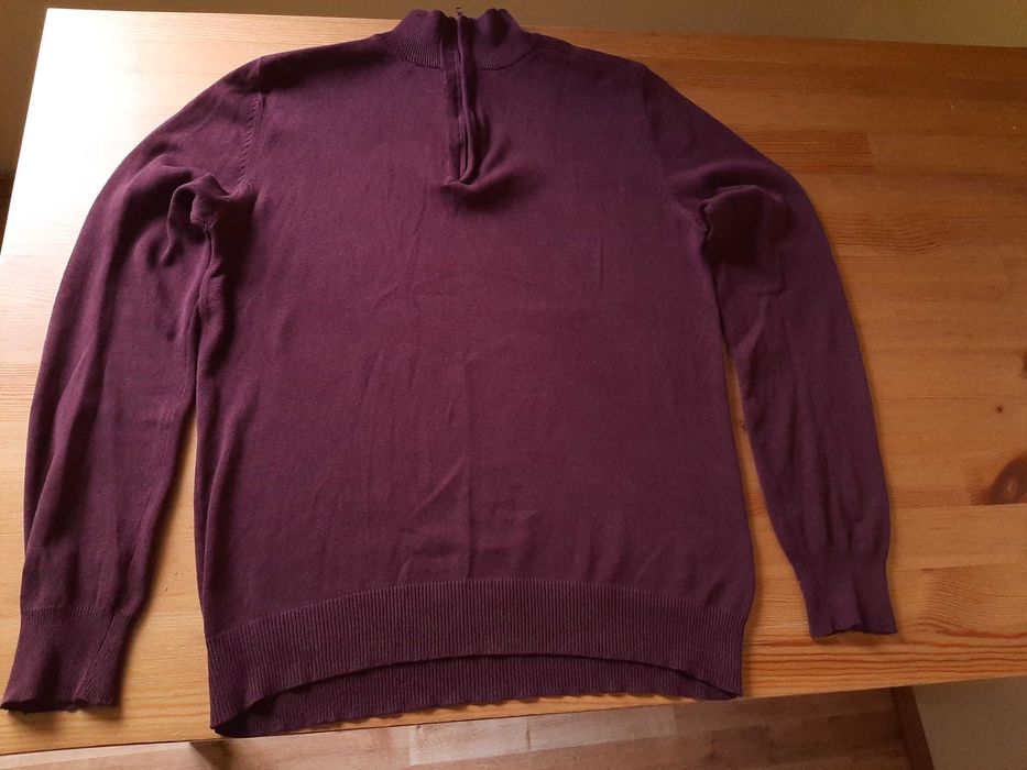 Sweter Brave Soul bordowy
