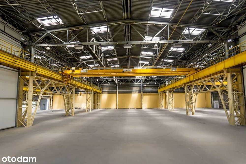 Hala produkcyjno-magazynowa z suwnicami 4941 m2, Warszawa Bielany