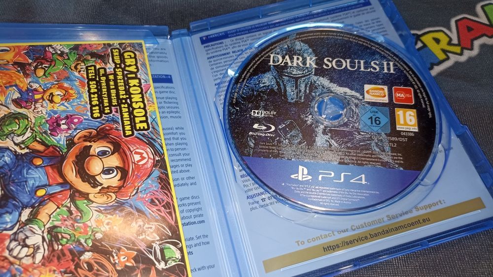 Dark Souls II Scholar Of The First Sin PS4 po polsku możliwa zamiana