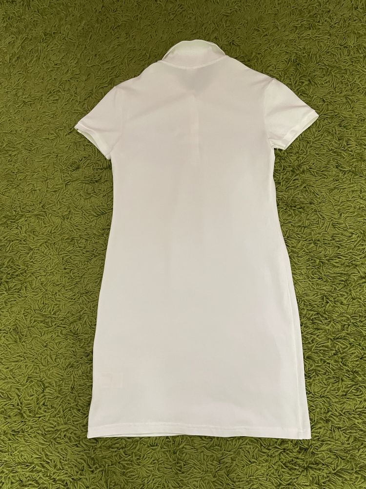 Біле плаття поло Lacoste. Оригінал.