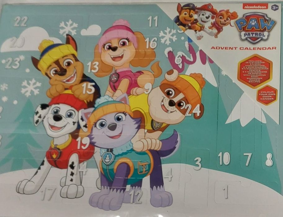 Psi Patrol: Kalendarz adwentowy