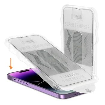 Hartowane szkło Full Glue Easy-Stick Box do IPHONE 13 PRO MAX/14 PLUS