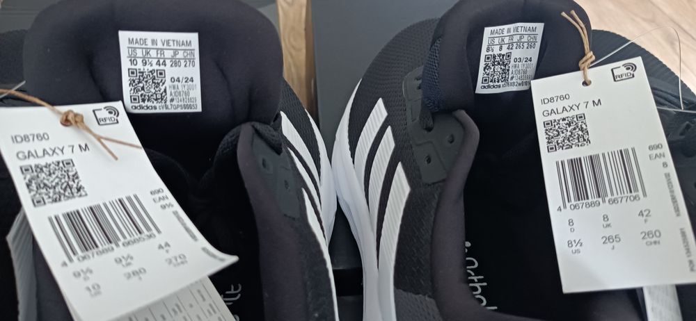 Nowe Adidas Galaxy 7 M buty sportowe do biegania Adidasy rozmiar 42