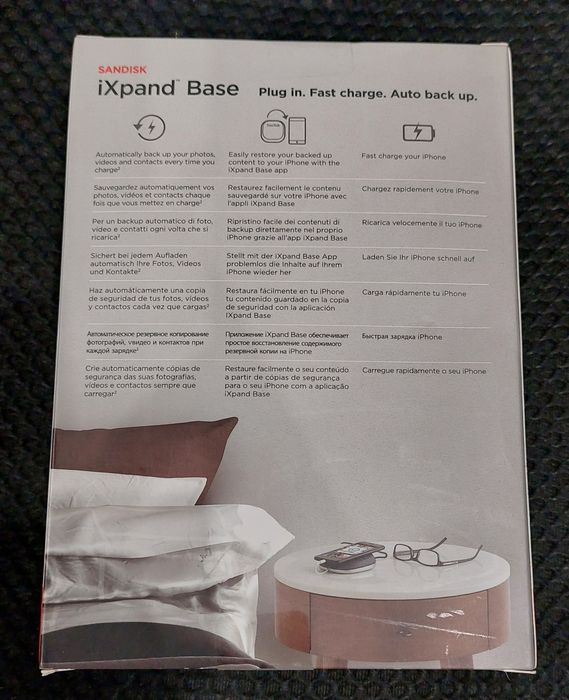Dysk przenośny SanDisk do iPhone iXpand Base 128GB SDIB20N-128G-GN9