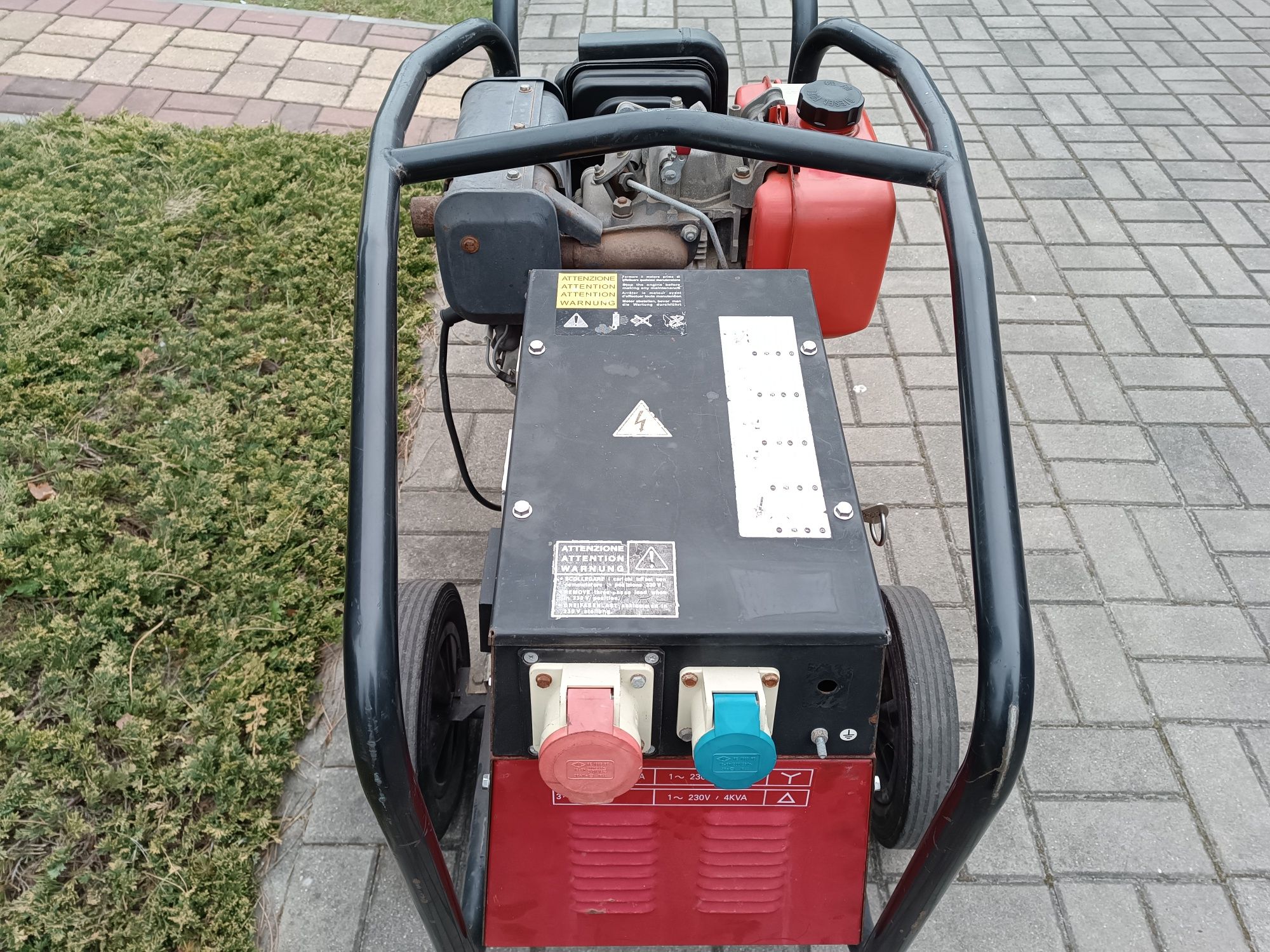 Agregat prądotwórczy diesel 6,5 kW MOSA GE 6500