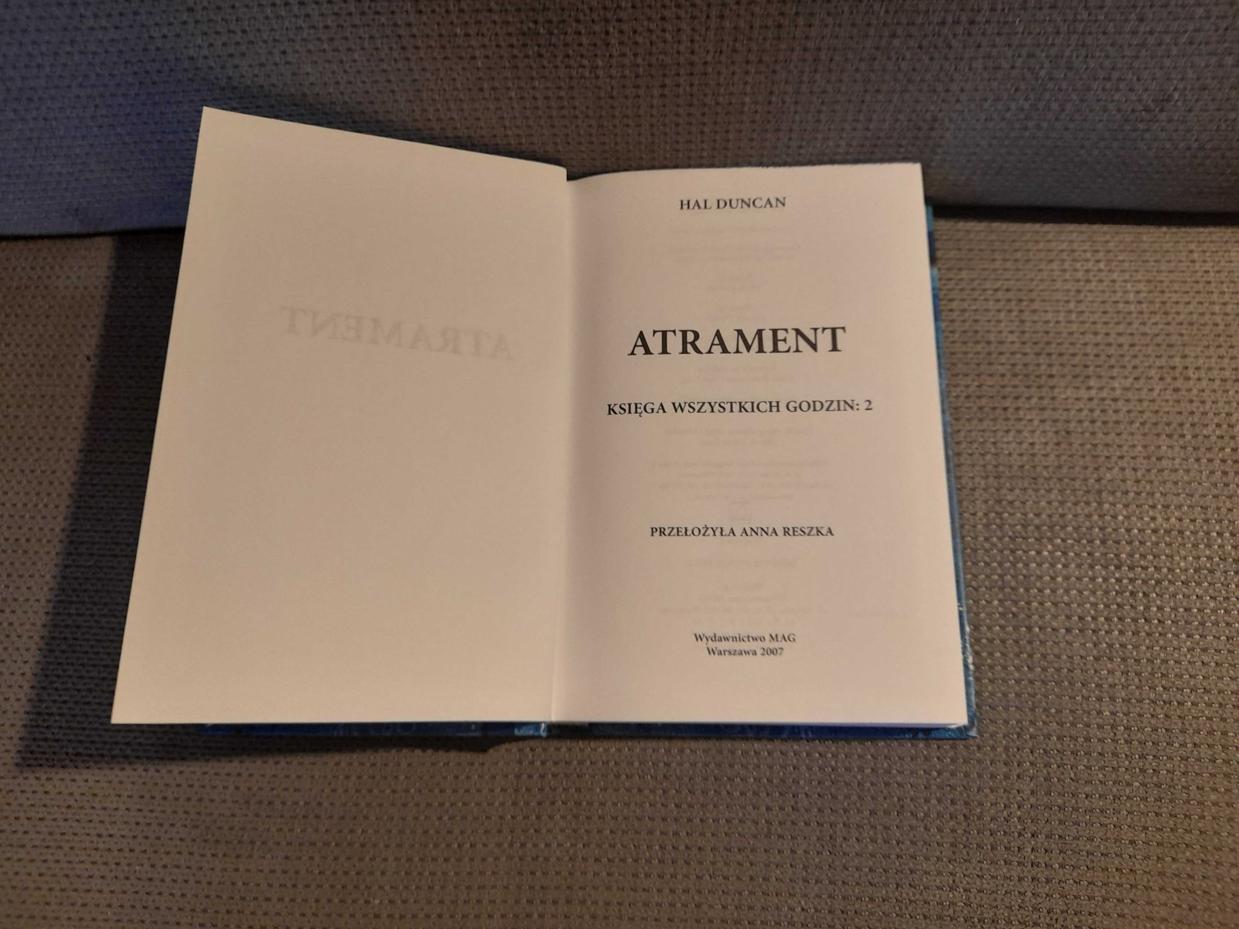 "ATRAMENT" Hal Duncan Uczta Wyobraźni