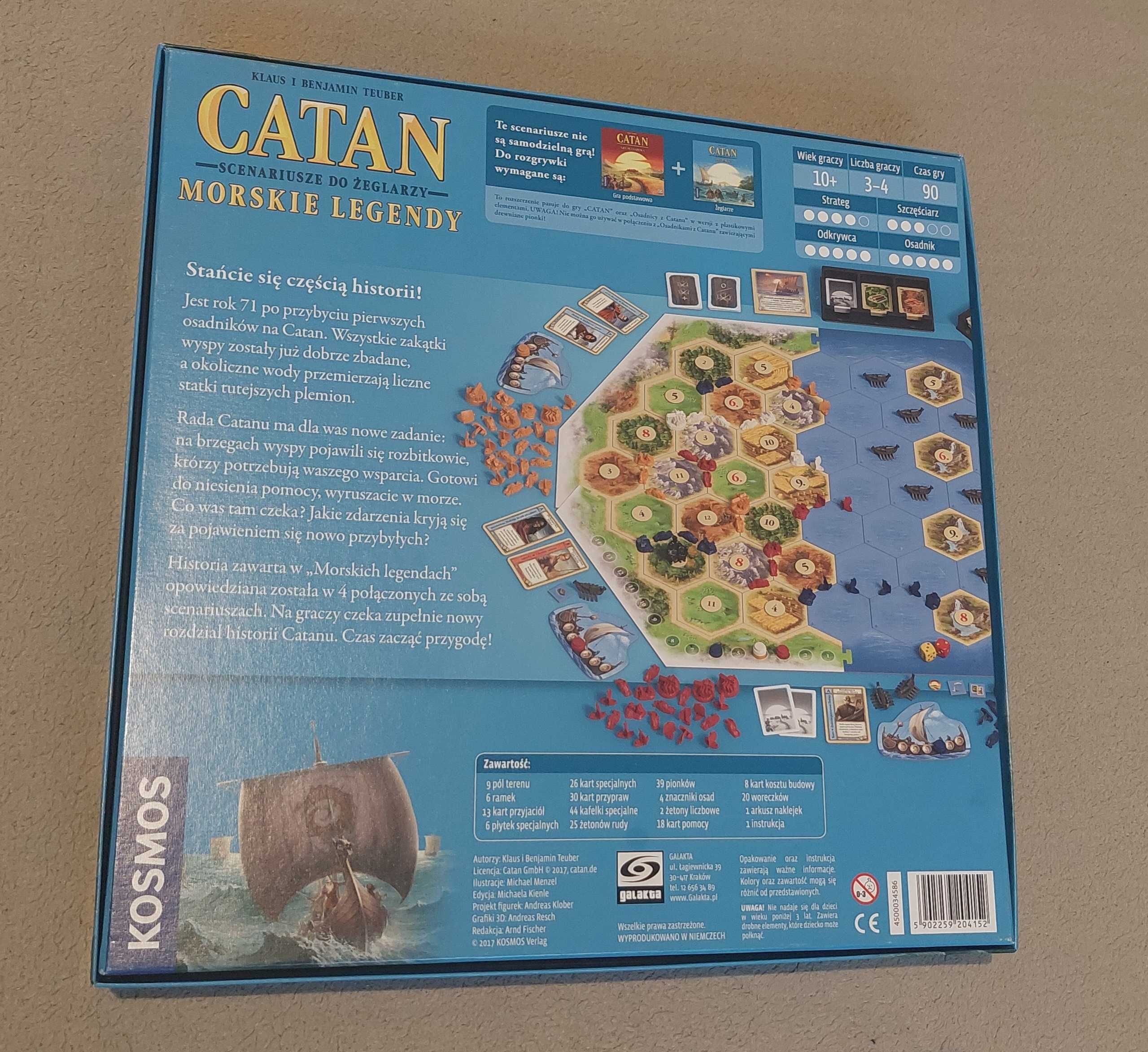 Catan Morskie legendy Żeglarze