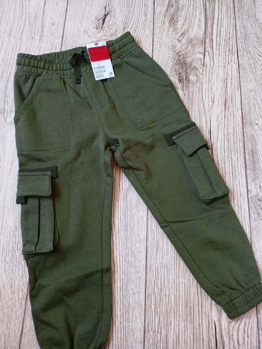 Spodnie H&M r.116 joggery