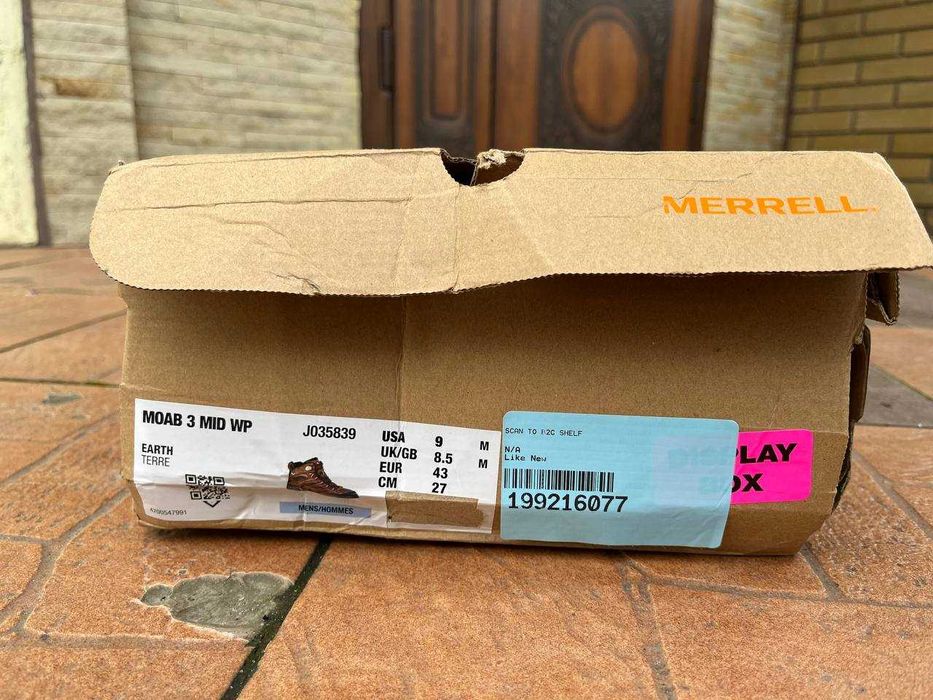 Черевики Merrell Moab 3 Mid WP Earth (43 розмір)