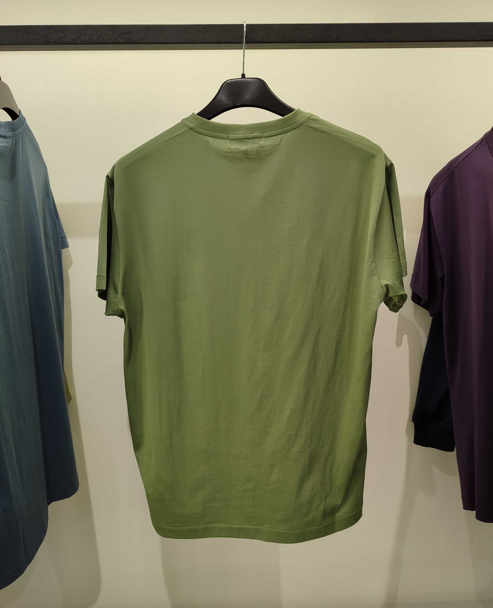 Футболка STONE ISLAND 24113 Short Sleeve T-Shirt Sage Green SI155-SGR