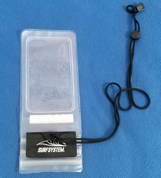 Bolsa estanque para telemóvel.