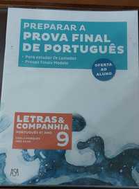 Pequeno livro de exercícios para a prova final de Português