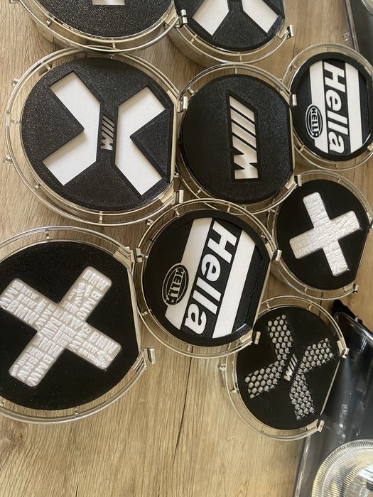 Декор вставки в фары е39