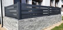 profil aluminiowy malowany 150x20 deska 250cm przęsło brama panel