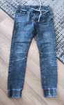 Spodnie jeansowe joggersy Cropp W28 L30 czarne