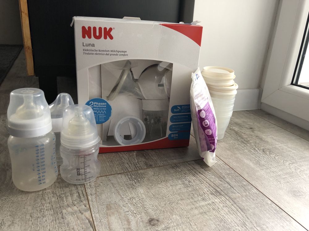 Laktator NUK Luna + gratisy