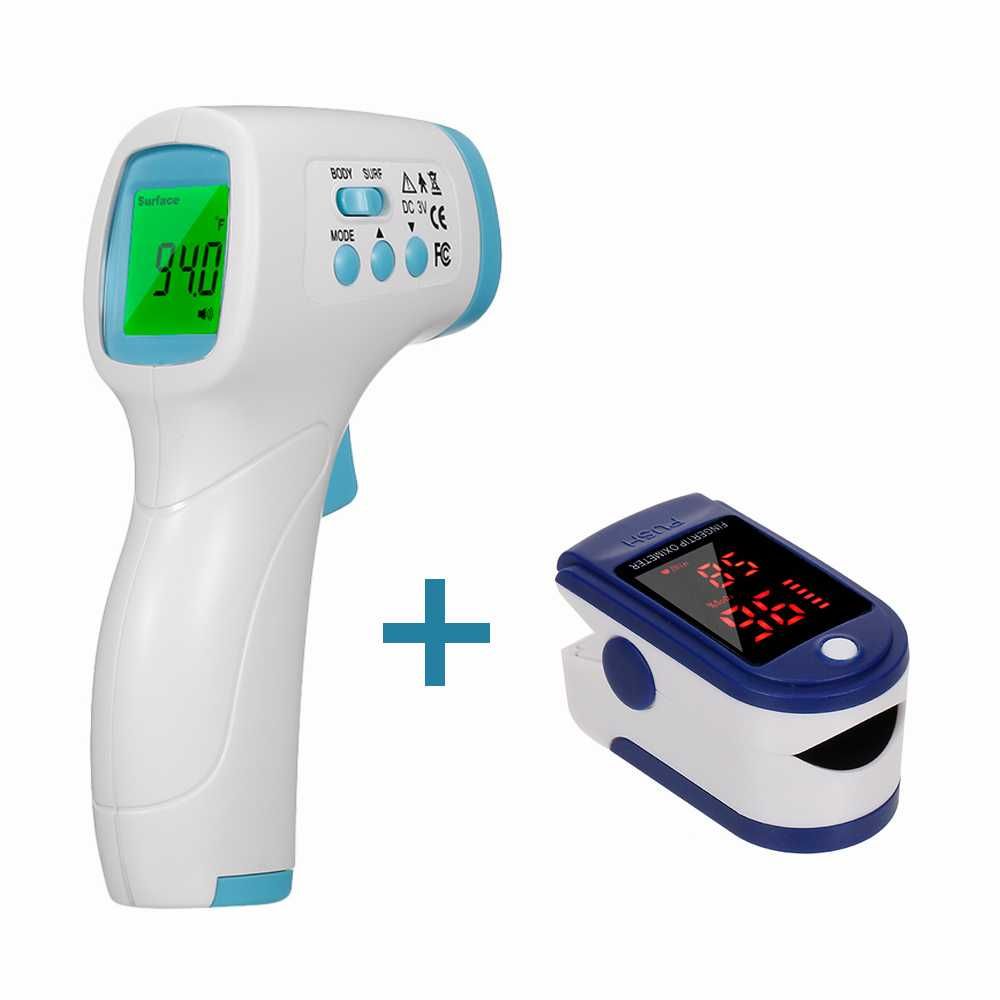 Цифровой термометр + Пульсоксиметр (набор)