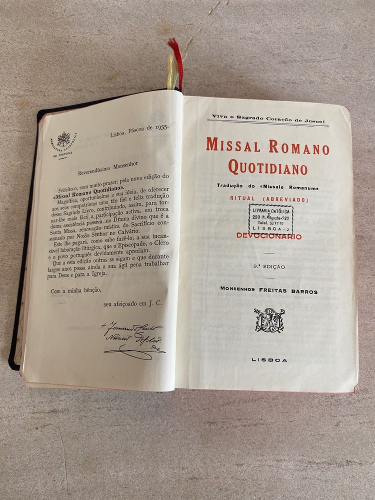 Missal Romano Quotidiano (1955)