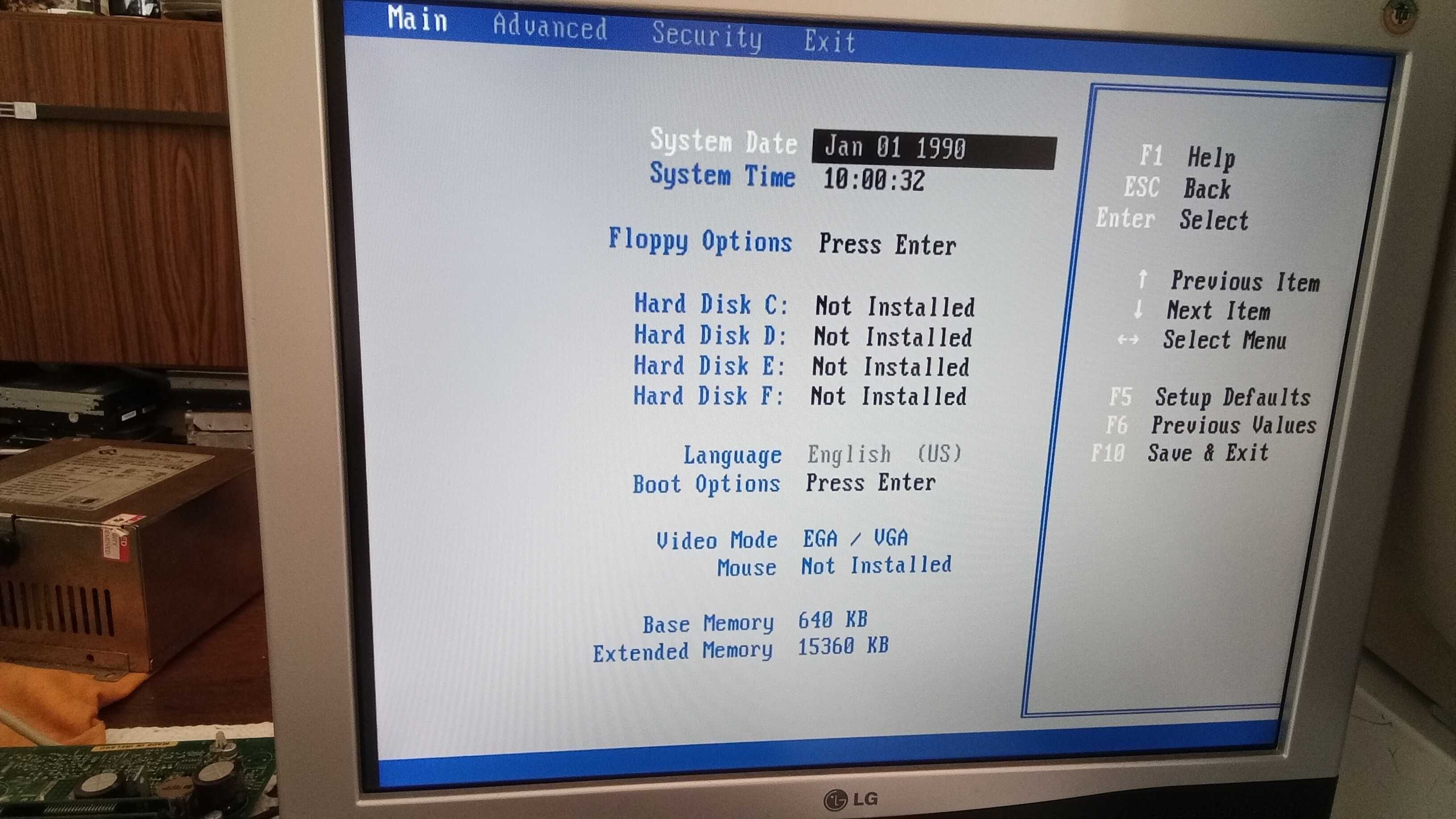 [PC Vintage] Motherboard Intel Socket 5 + 16 mb RAM