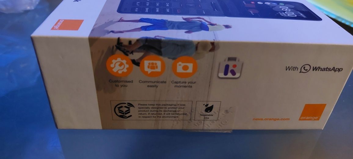 Telefon komórkowy dla seniora Neva link od Orange bez simlocka jak now