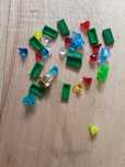 Lego brylanty pieniądze kryształy