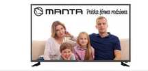 Telewizor  Led Manta  43 cale 43LUA29L jak nowy  Wifi 
4K Ultra HD