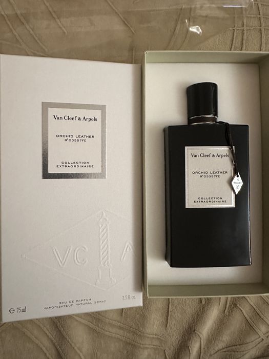 Van Cleef & Arpels orchid leather