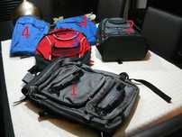 Conjunto de 5 mochilas - Vendo junto ou separado