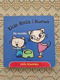 Kicia Kocia i Nunuś Na nocniku książka dla dzieci