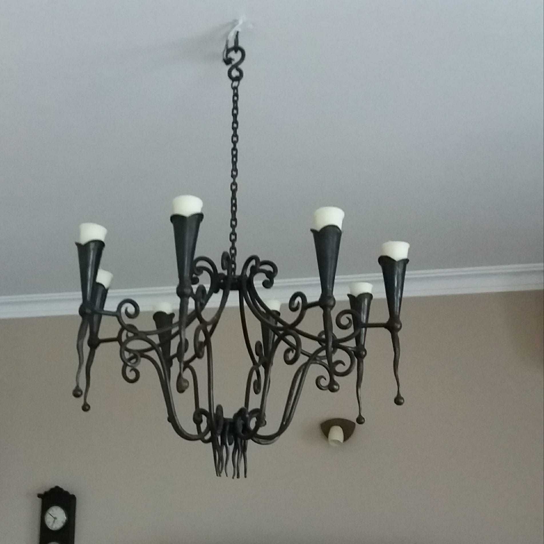 Candelabro de tecto
