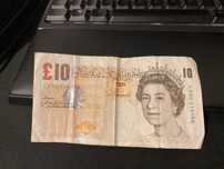 Nota da inglaterra 10 pounds