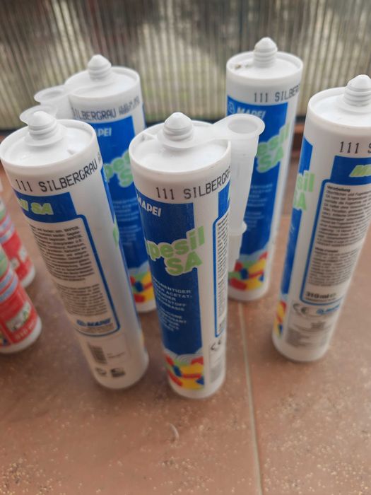 Silikon mapei silbergrau111 len187